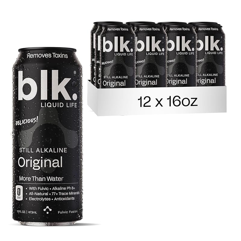 blk. Water Natural Alkaline Mineral Electrolyte Original