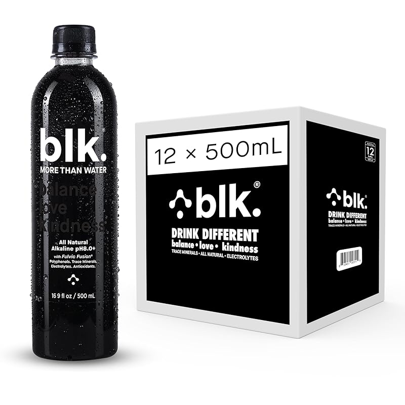 blk. Water beverages Spring Infused Fulvic